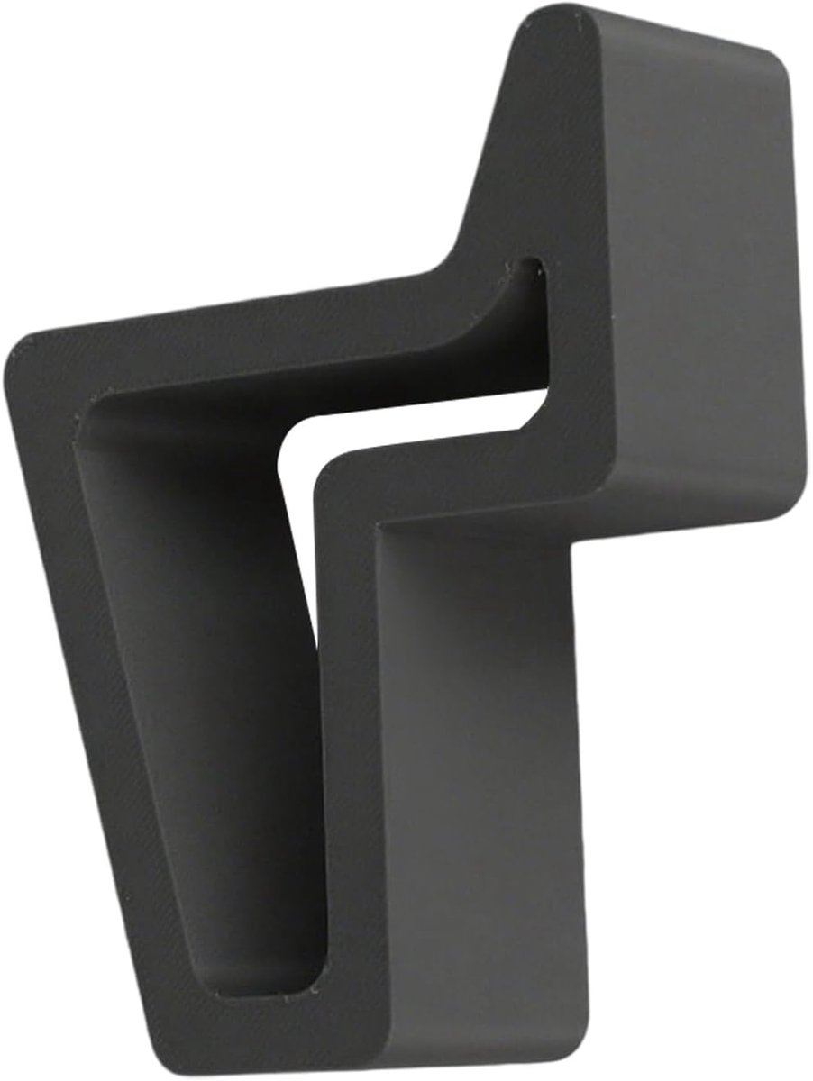 Deurstop Wiggen - Antislip Deurhouders - Stabiel Deuren Houden - Versterkte Structuur - 11 x 8 x 5 cm - Grijs