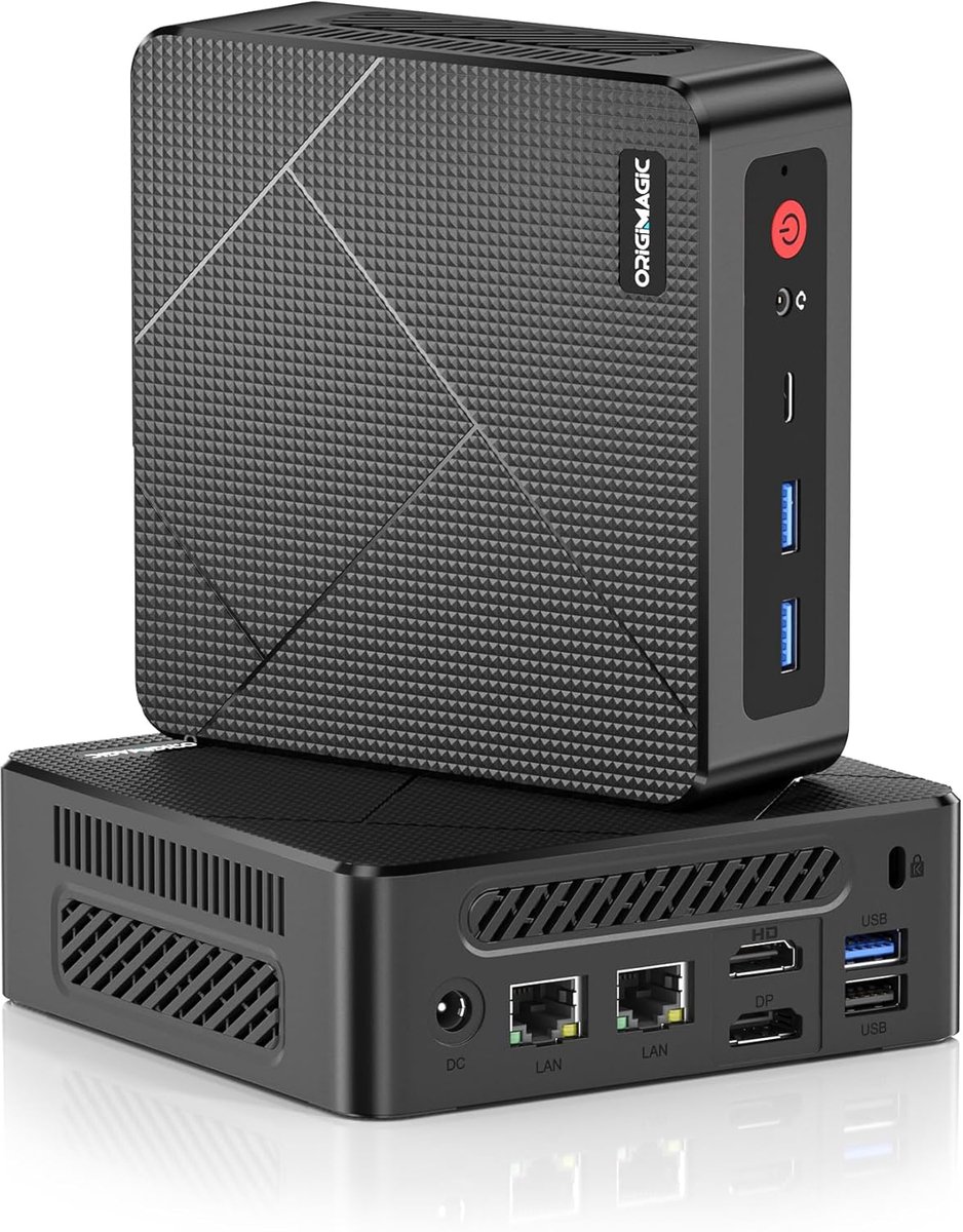 Mini-pc met Ryzen 5 3550H, 16 GB RAM en 512 GB SSD voor thuiskantoor