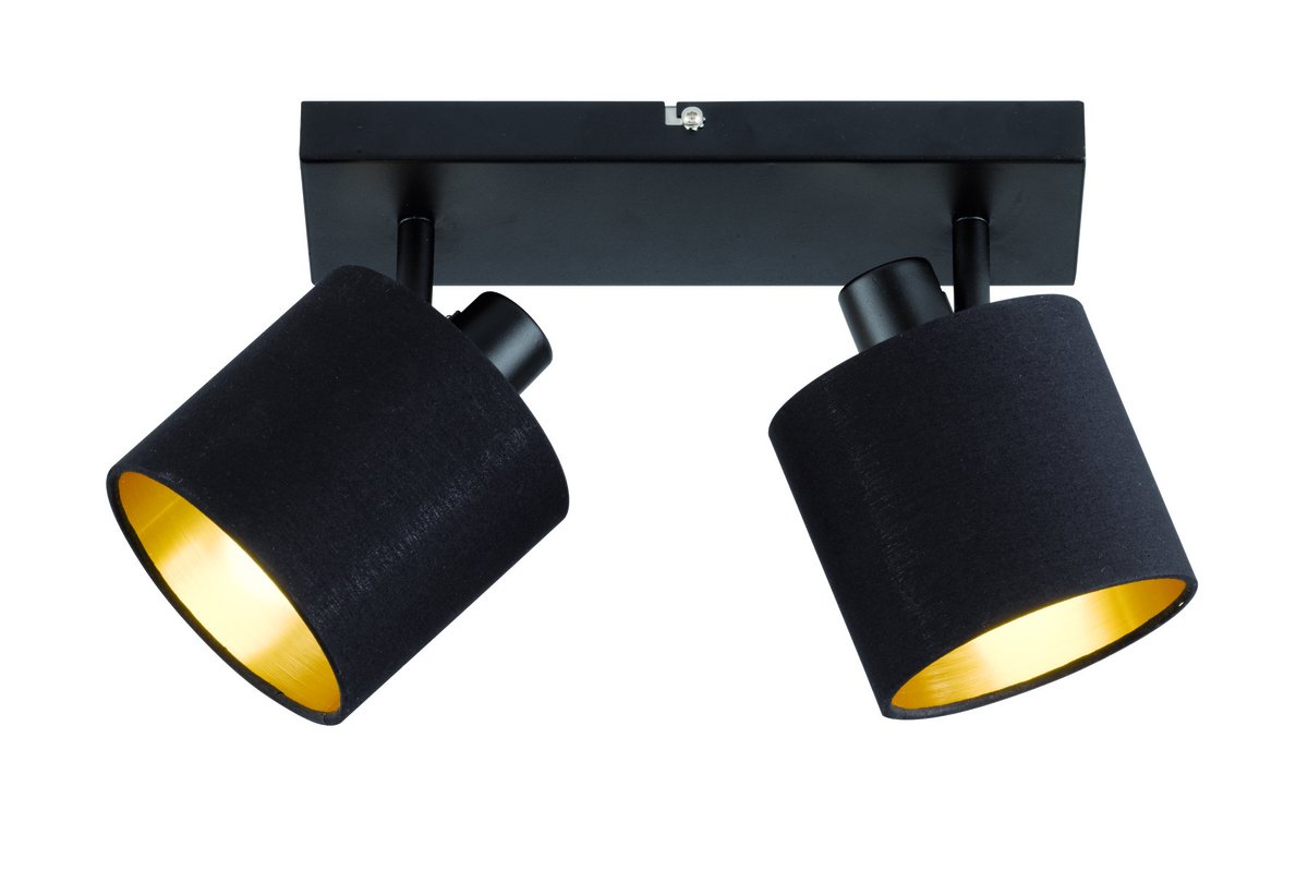 Trio Leuchten Tommy Plafondlamp Zwart