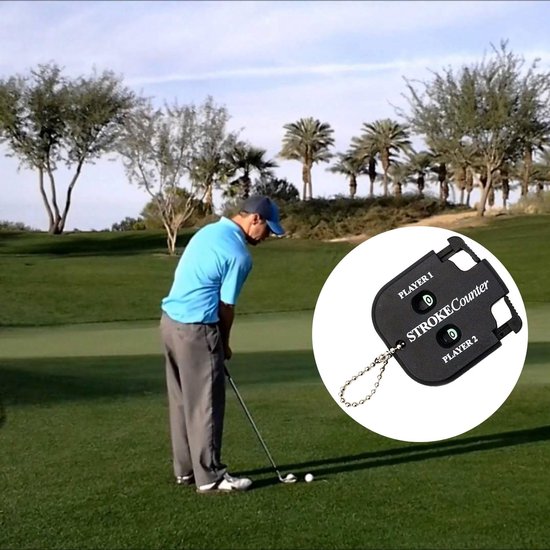 Dailygoods - Draagbare Golf Slagteller voor 2 Spelers van Dailygoods — afbeelding 5
