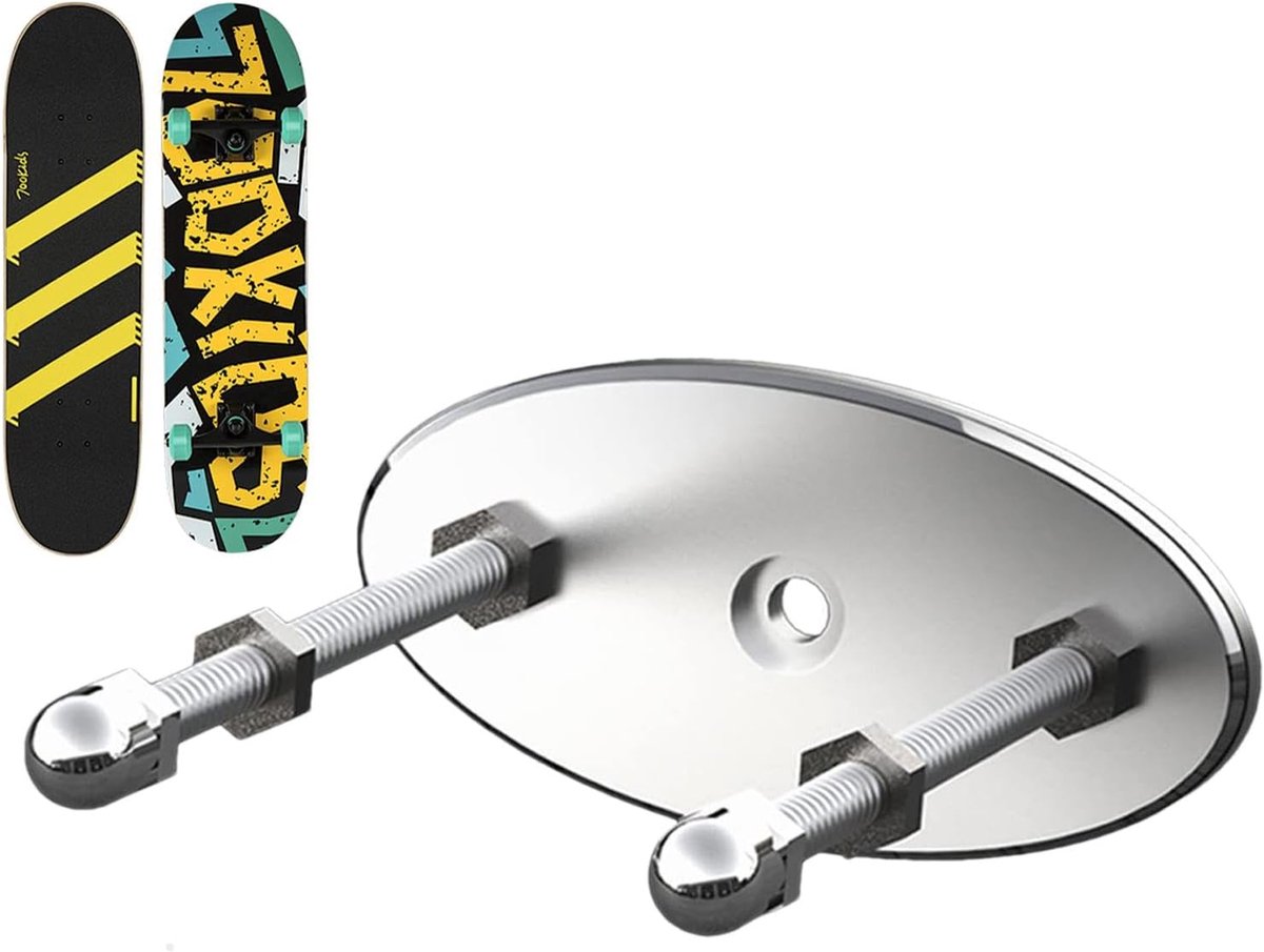 Skateboard Muurbeugel Deck Hanger Borden Presenteren Robuust IJzer Materiaal 6 x 3 x 0.5 cm