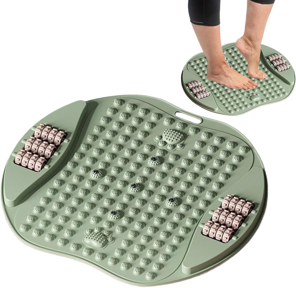 Voet Drukpunten Mat - Massagekussen Voeten - Voetmassage Ontspanning - Ergonomisch Antislip Ontwerp - 556 x 49 x 65 cm