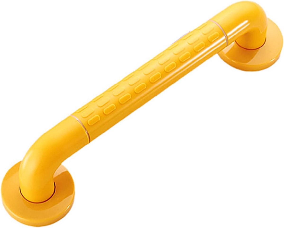Douchehandgreep - Badkamer handgreep - Veilige ondersteuning - Antislip grip - Tot 88 cm - Wit Geel