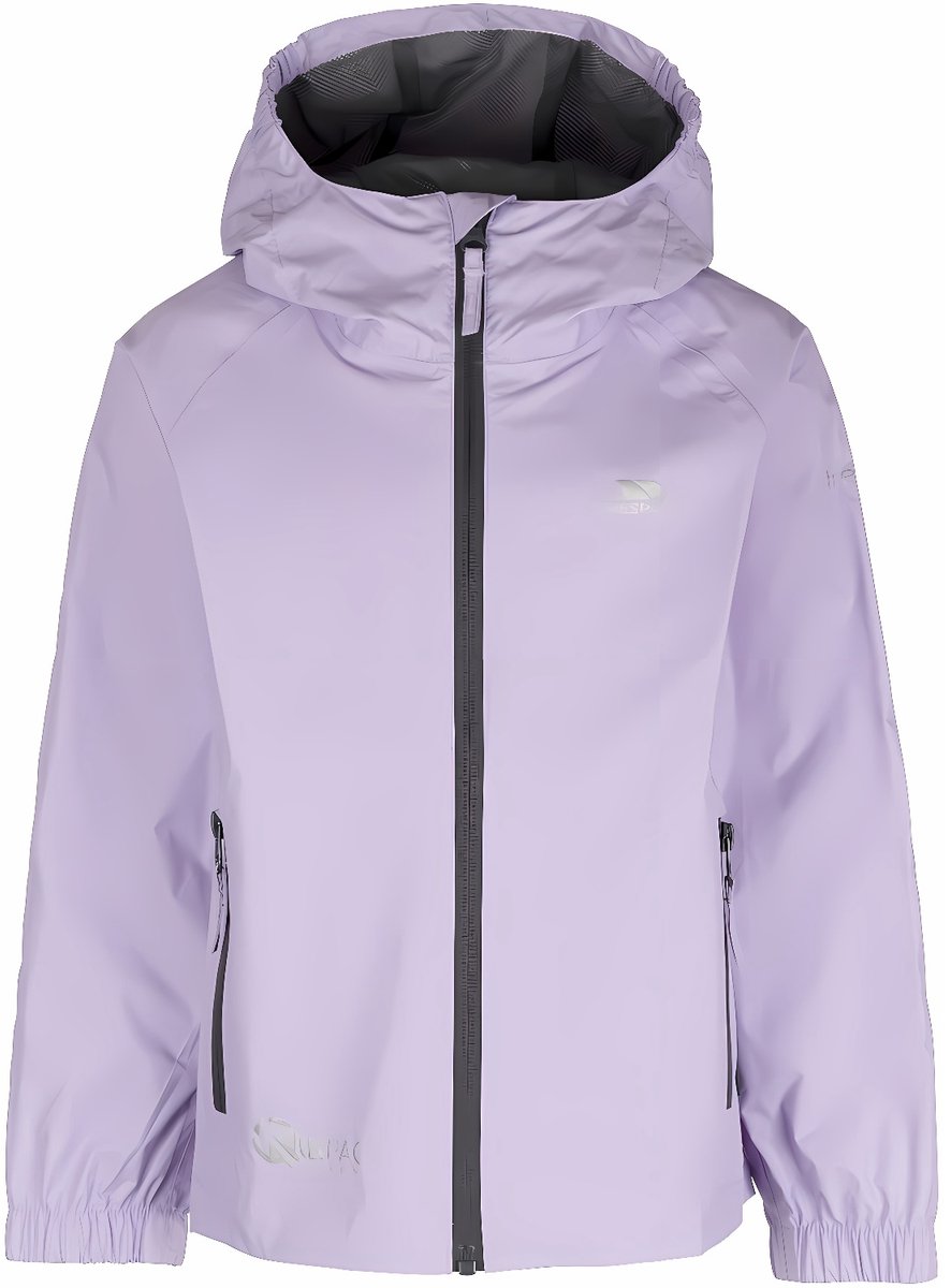 Trespass kinderregenjas Qikpac Jacket Unisex opvouwbare jas Tp-75 Gelsomino