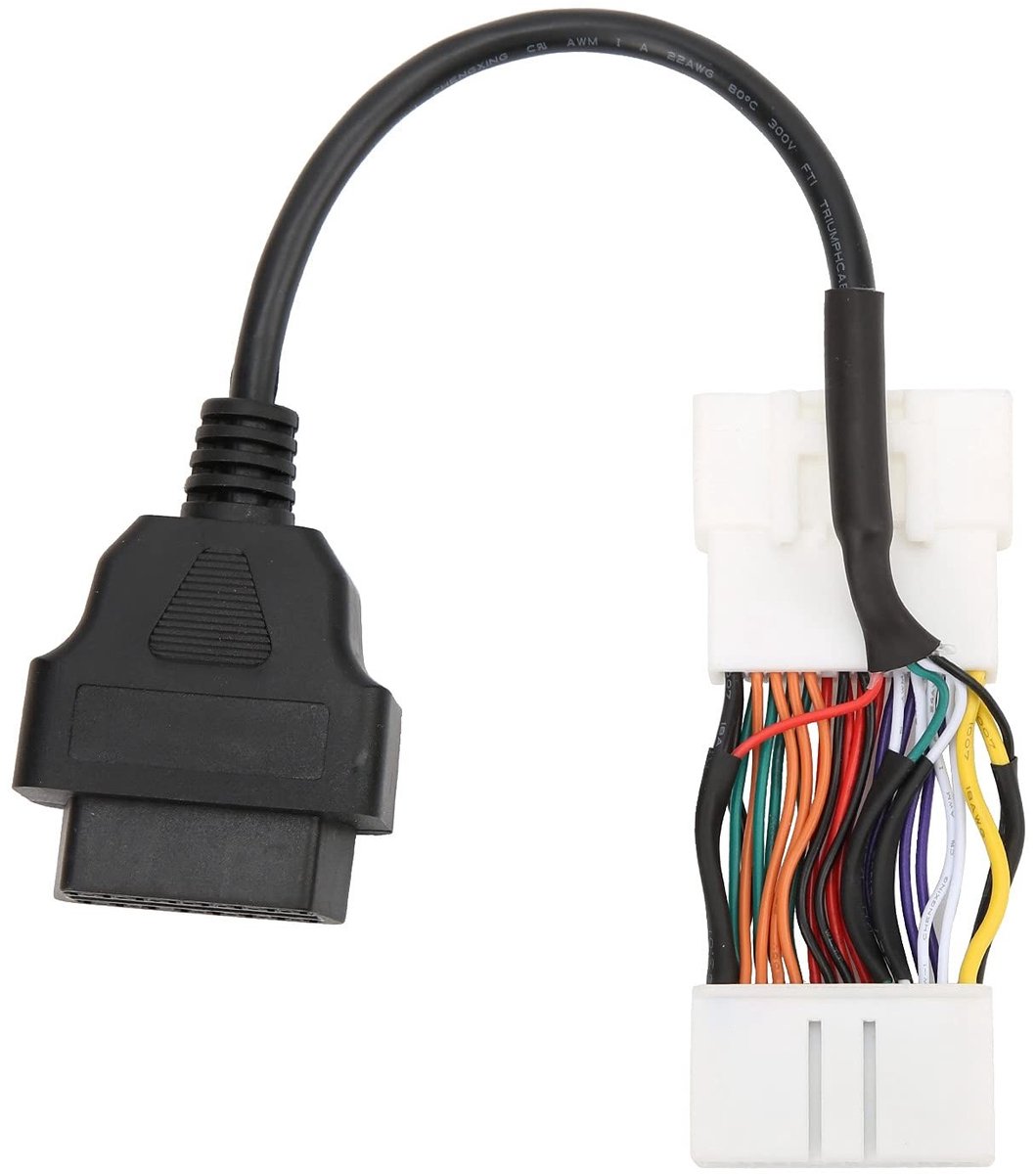 Dailygoods - Diagnostische Adapterkabel - 26-pins OBD2 - Kwaliteitsgarantie - Compact formaat - Vervanging voor Tesla Model Y - Geschikt voor Model 3...