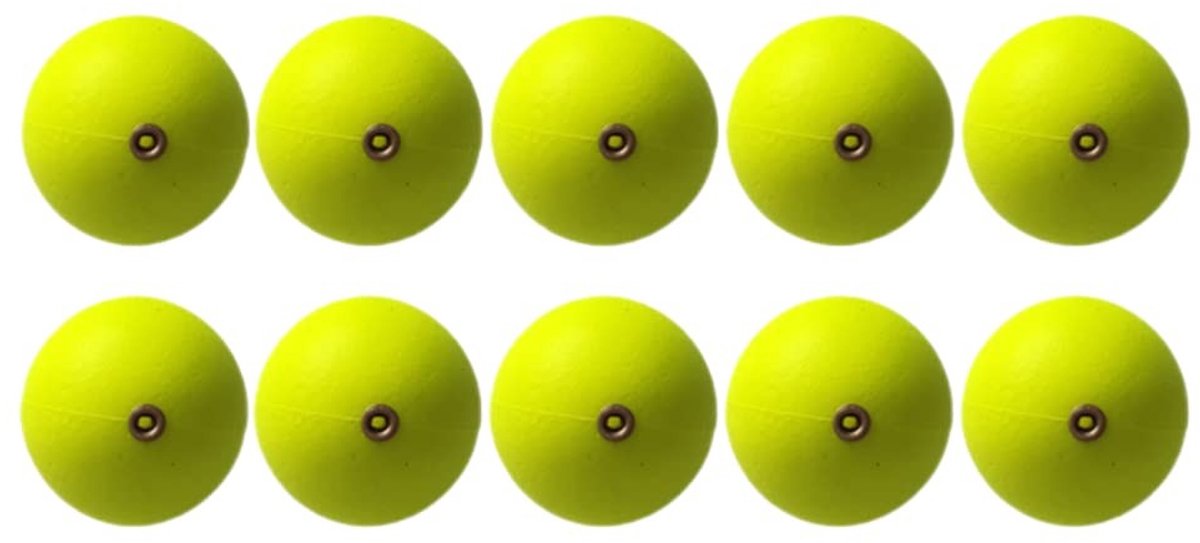 Dailygoods- Visdobbers 10 Stuks - Ultralicht Schuim - Float Strike Indicator - Nachtvissen - Diepwatervissen - Draagbaar Ontwerp - Bobbers