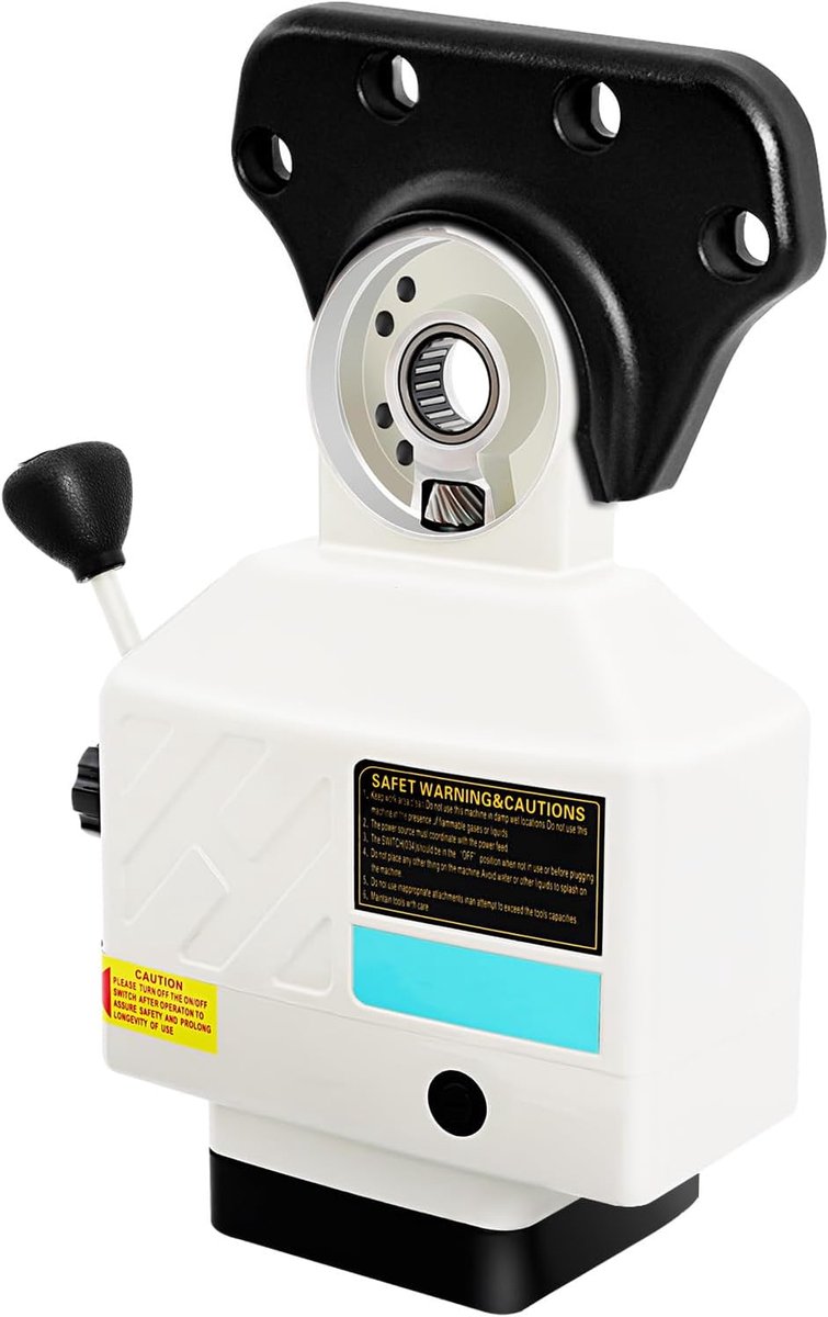 X As Tafelvoeding - Freesmachine Onderdeel - Precisie Frezen - Automatische Aansturing - 20 cm Breed - Wit