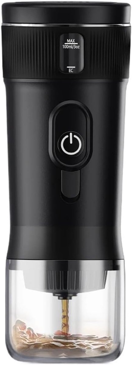 Draagbaar Koffiezetapparaat - Kleine Espressomachine - Reizen & Buiten - Cold Brew & Hot Brew - 100 ml - One Color