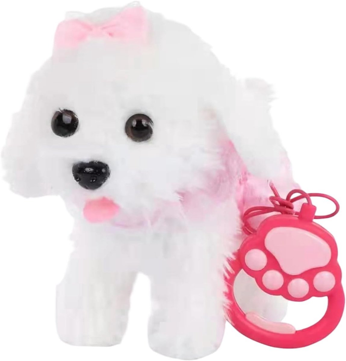 Robot Puppy - Interactieve Hond - Speels Gezelschap - Realistische Bewegingen - 19 x 10 x 27.5 cm - Bruin