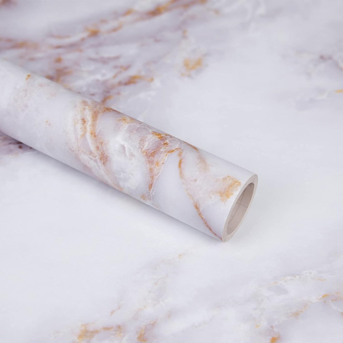 Dailygoods- Marmerfolie 40 x 1000 cm - Zelfklevend - Waterdicht