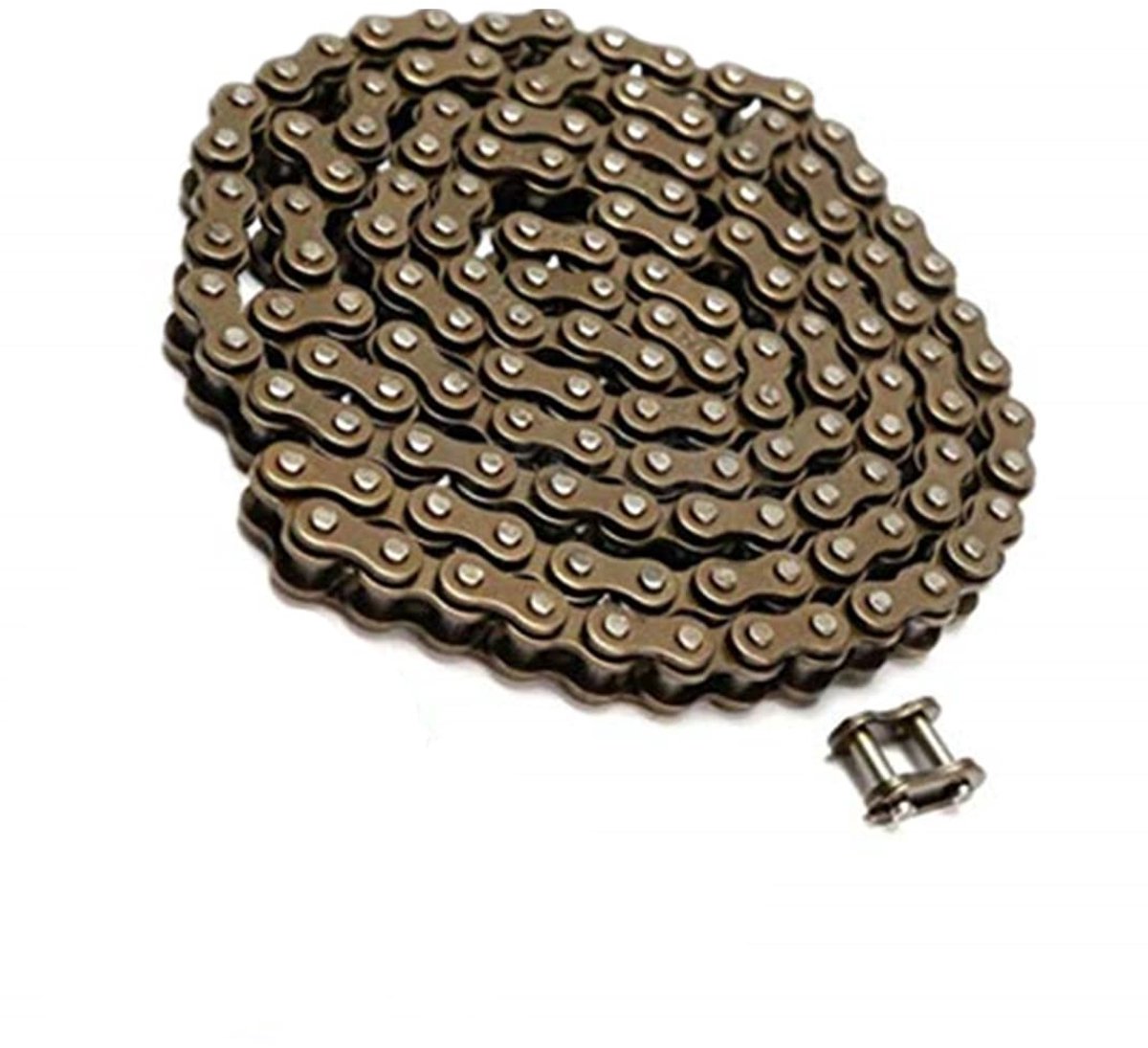 Dailygoods- Ketting 25H 158 schakels - Geschikt voor 47/49 cc ATV - Hoge duurzaamheid - Eenvoudig te installeren - Roestvrij staal - Slijtvast - Fietsketting
