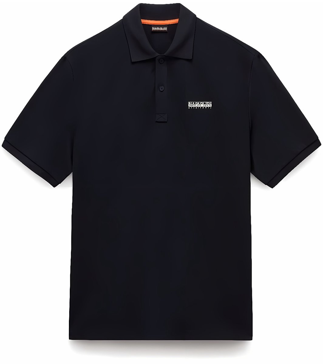 Napapijri Polo E-Small Box Ss NP0A88TQ Beauty-3XL Zwart