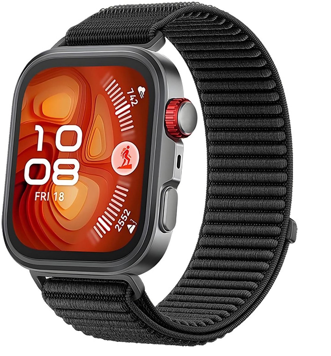 Dailygoods - Nylon Gevlochten Band voor Smartwatches, Unisex