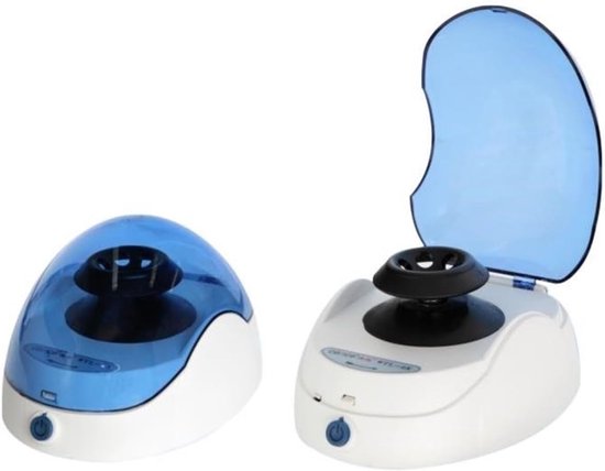 Laboratoriumcentrifuge - Mini centrifuge - Laboratoriumwerk - Stille technologie - 6000 tpm - Wit — afbeelding 5
