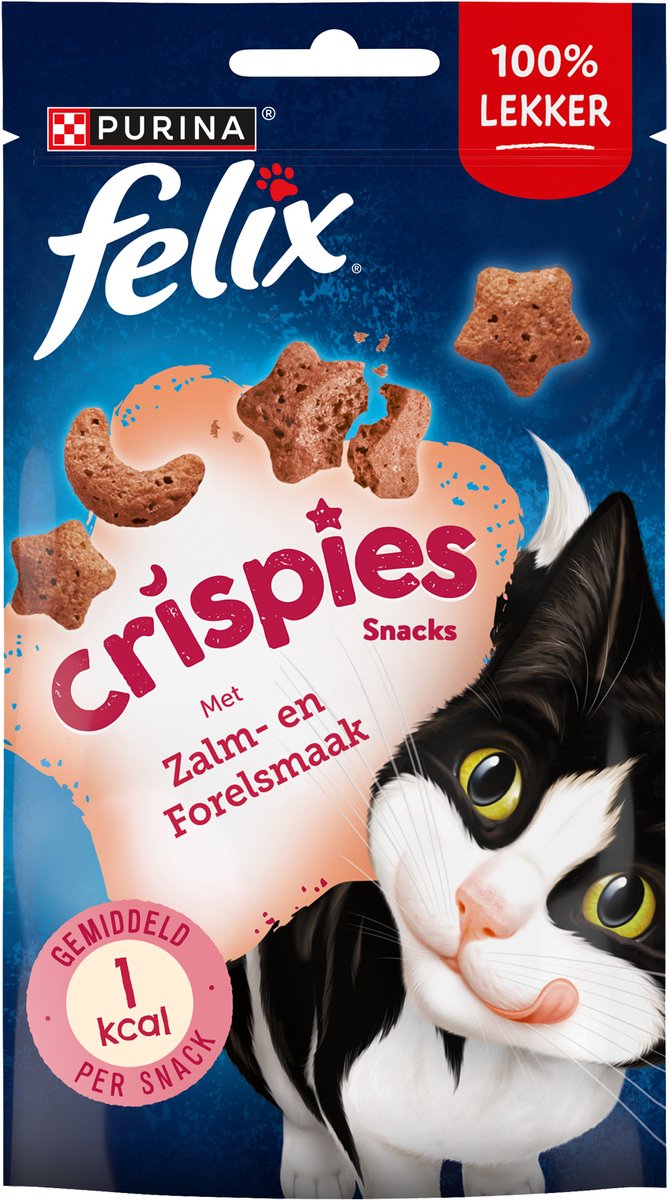 Felix Crispies - Zalm & Forel - 3 x 180 g