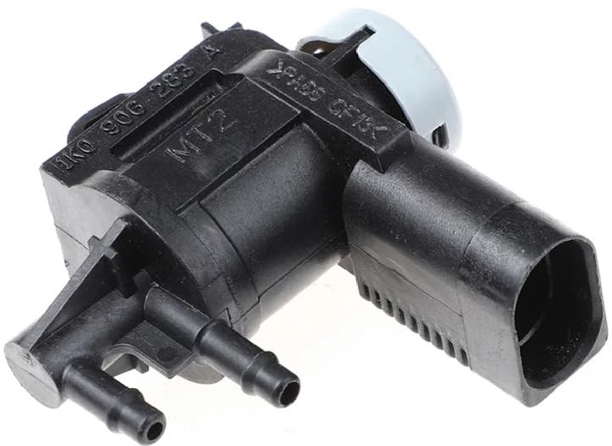 Dailygoods- Vacuum Magneetklep OEM-onderdeel 1K0906283A - EGR-klep - Stikstofoxiden reduceren - Brandstofverbruik verlagen - Motorefficiëntie verbeteren - Compatibel met Audi/Volkswagen