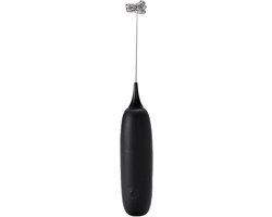 Elektrische melkopschuimer - Drankmixer garde - Koffie maken - Geluidsarme motor - 238 cm - Zwart