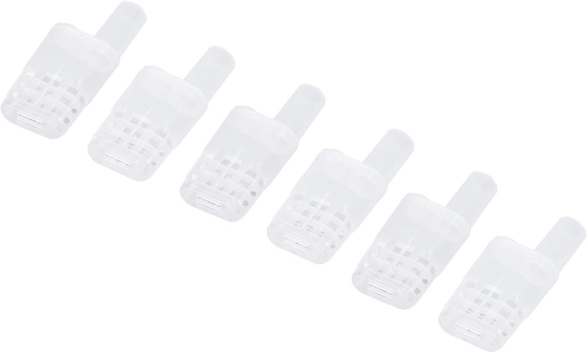 Koninginnenkooi Transportbox - Bijenkooi Houders - Bijen Houden - 20 Duidelijke Cellen - 21 x 8 x 6 cm - Transparant