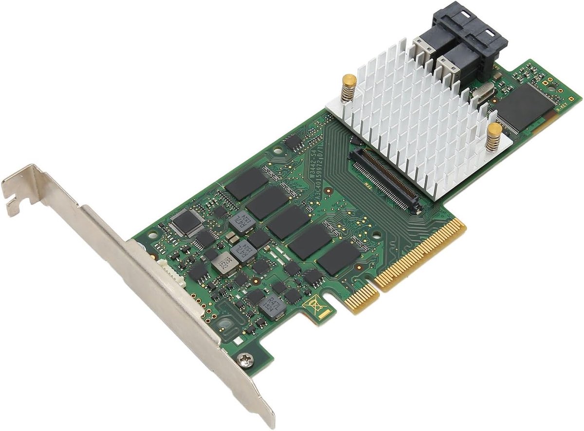 Smart Array Kaart - RAID Controller - Server Opslag - 128 Apparaat Ondersteuning - 2GB Cache - Groen