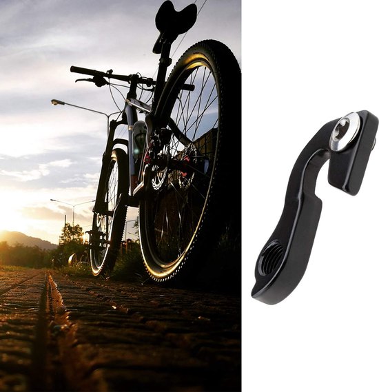 Allecto- Fiets Achter Gear Mech Derailleur Hanger - Aluminium - Vervanging Deel - Mountainbike - Adapter met Bouten. van Merkloos — afbeelding 4