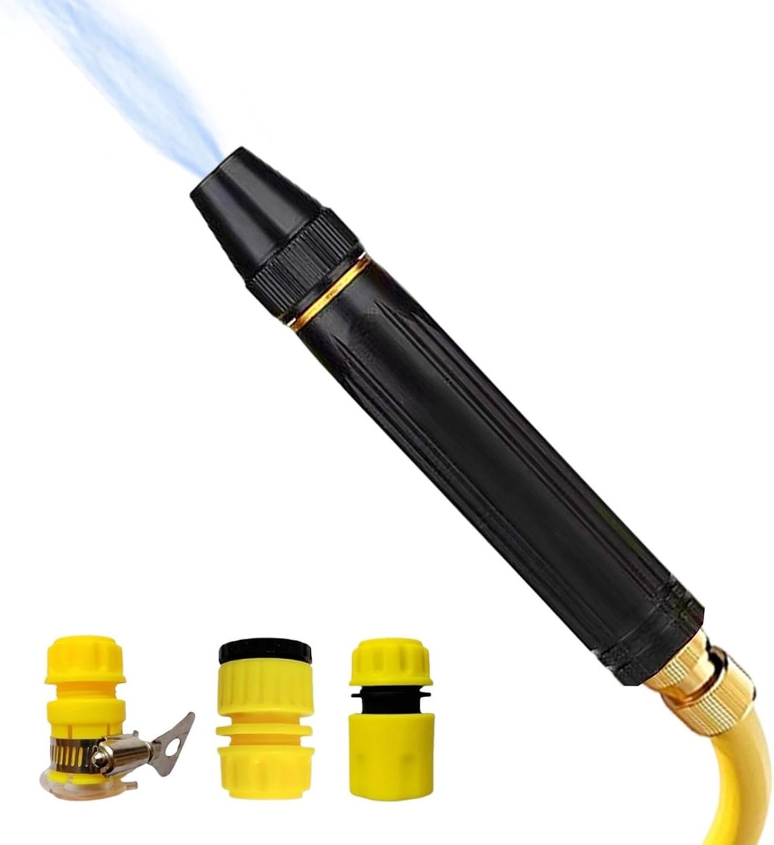 Hogedrukreiniger - Draagbare Washer - Auto Tuin Reinigen - Verstelbare Spray Nozzles - 16.99 x 3 x 3 cm