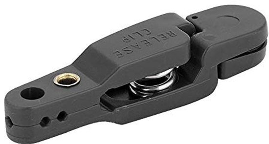 Dailygoods- Snap Clip - 2 Stuks - Snelle Ontgrendel Clip - Duurzaam Kunststof - Voor Planner Board/Downrigger - Gewicht 5 Gram - Makkelijk in Gebruik - Visclip — afbeelding 5
