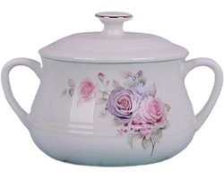 Emaille Melkpan - Melk Pot - Koken en Verwarmen - Gelijkmatige Warmteverdeling - 500ml - Wit