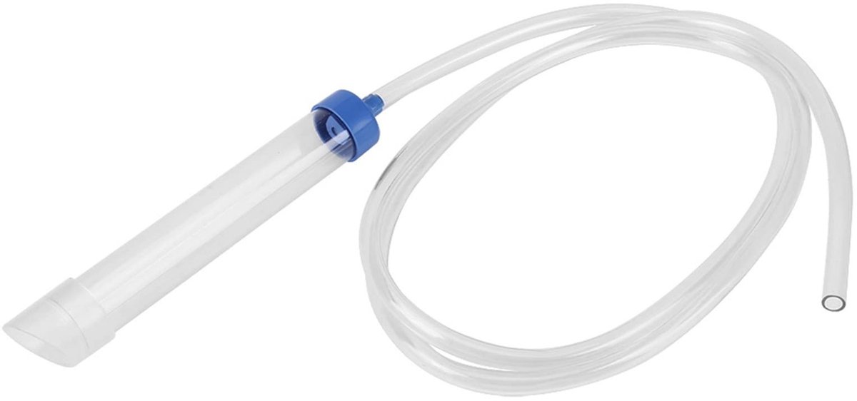Dailygoods - Aquarium waterverversing - molmzuiger - handmatig vis reinigingsgereedschap - 30 liter - PVC - eenvoudig te gebruiken - geschikt voor kle...