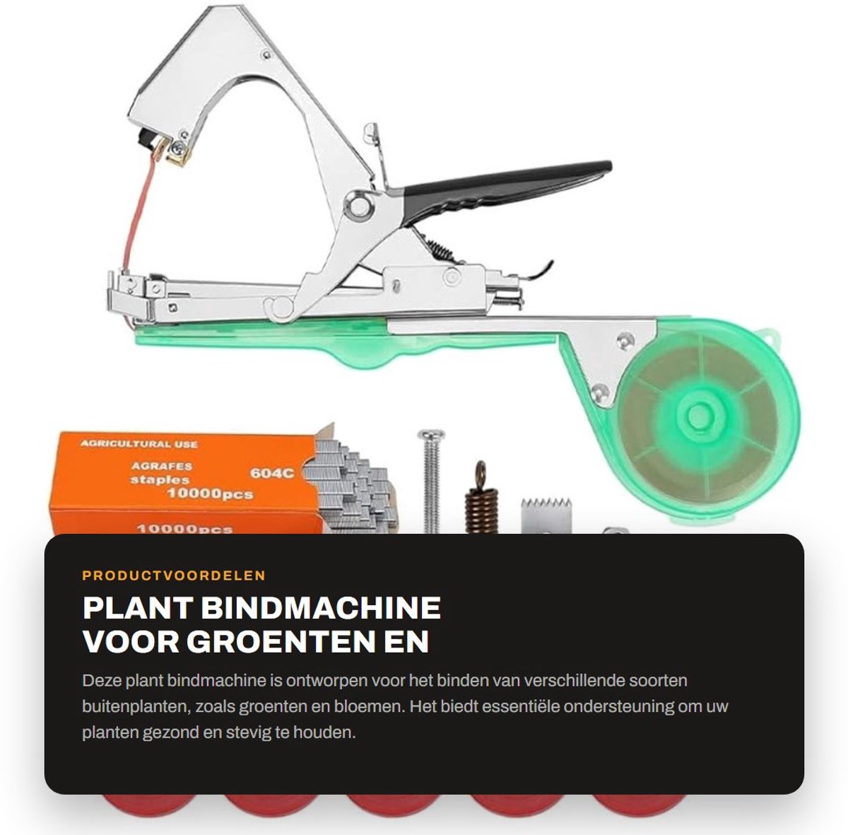 Dailygoods - Plant Bindmachine voor Groenten en Bloemen