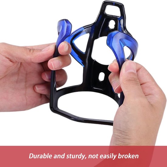 Dailygoods - 2 stuks fietsflessenhouder, lichtgewicht bidonhouder voor fietsen, duurzame pc-flessenhouder, fietsketel, met schroeven, voor racefiets, mountainbike en kinderfiets — afbeelding 5