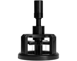 Dailygoods- Espresso Naaldverdeler Verstelbaar - Magnetisch Ontwerp - Antislip - 10 Naalden - 0,25 mm - Voor 58 mm Koffiemachine - Koffiedistributietool