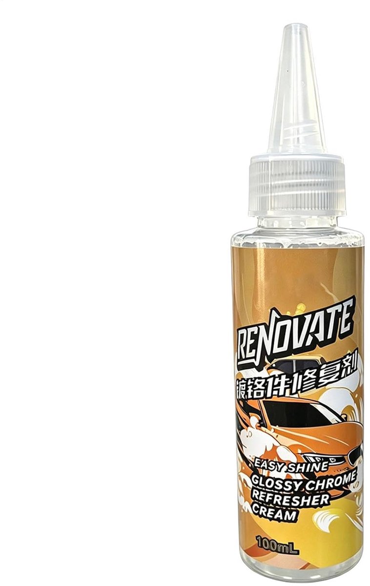 Chroomverzorging Pasta - Metaalreiniger - Voertuig Glans - Roestverwijderaar - 100 ml - N.v.t.
