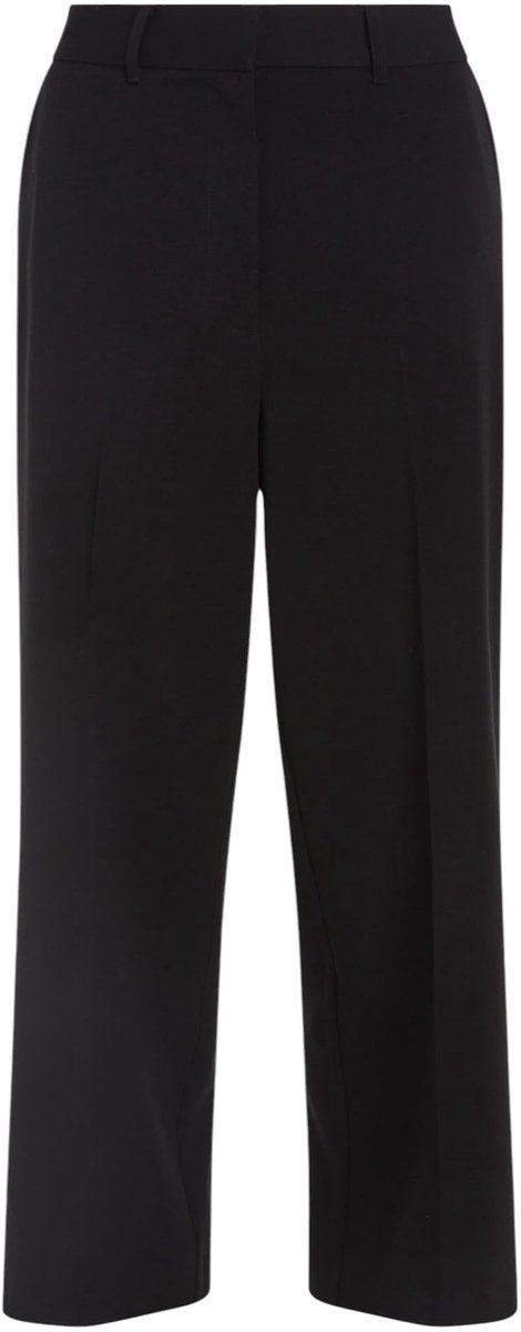 Dailygoods- Damesbroek met normale pasvorm - Damesbroek met elastische tailleband - Damesbroek stretch - Damesbroek met steekzakken - Damesbroek met lange rechte pijpen - Hoogwaardige geweven stof - Broeken
