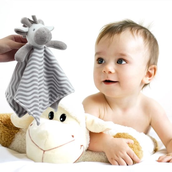 Geschenkset baby meisje jongen, luiertas met 2 dekens, taggie, lovey, 3 sokken, 2 body's, 1 geschenkzak met lint, essentieel voor babyborrel pasgeborenen van Merkloos — afbeelding 5