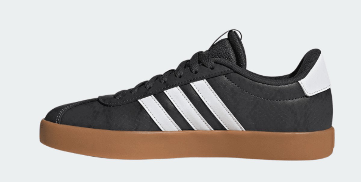 Adidas Vl Court 3.0 Carbon/ftwwht/goldmt Grijs