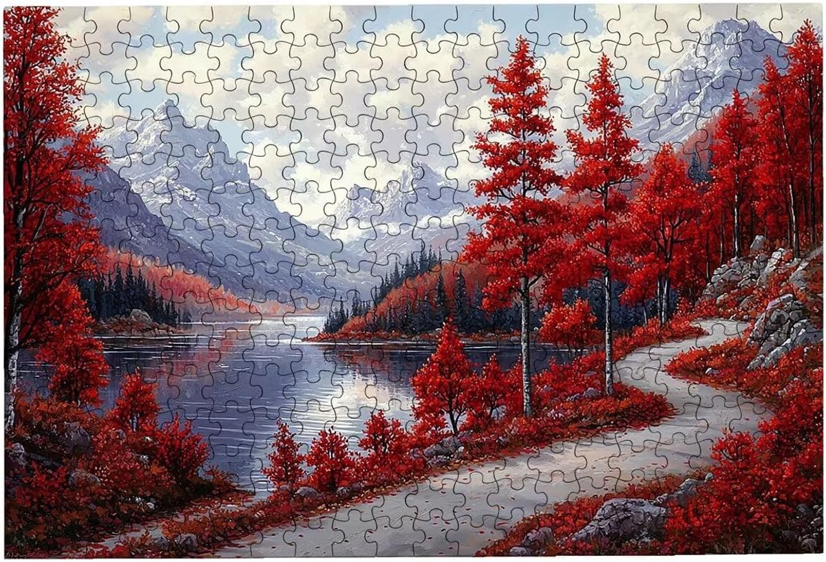 Legpuzzels Volwassenen - Houten Puzzels - Ontspannende Hobby - 4000 Stukjes - 141x87cm - Meerkleurig