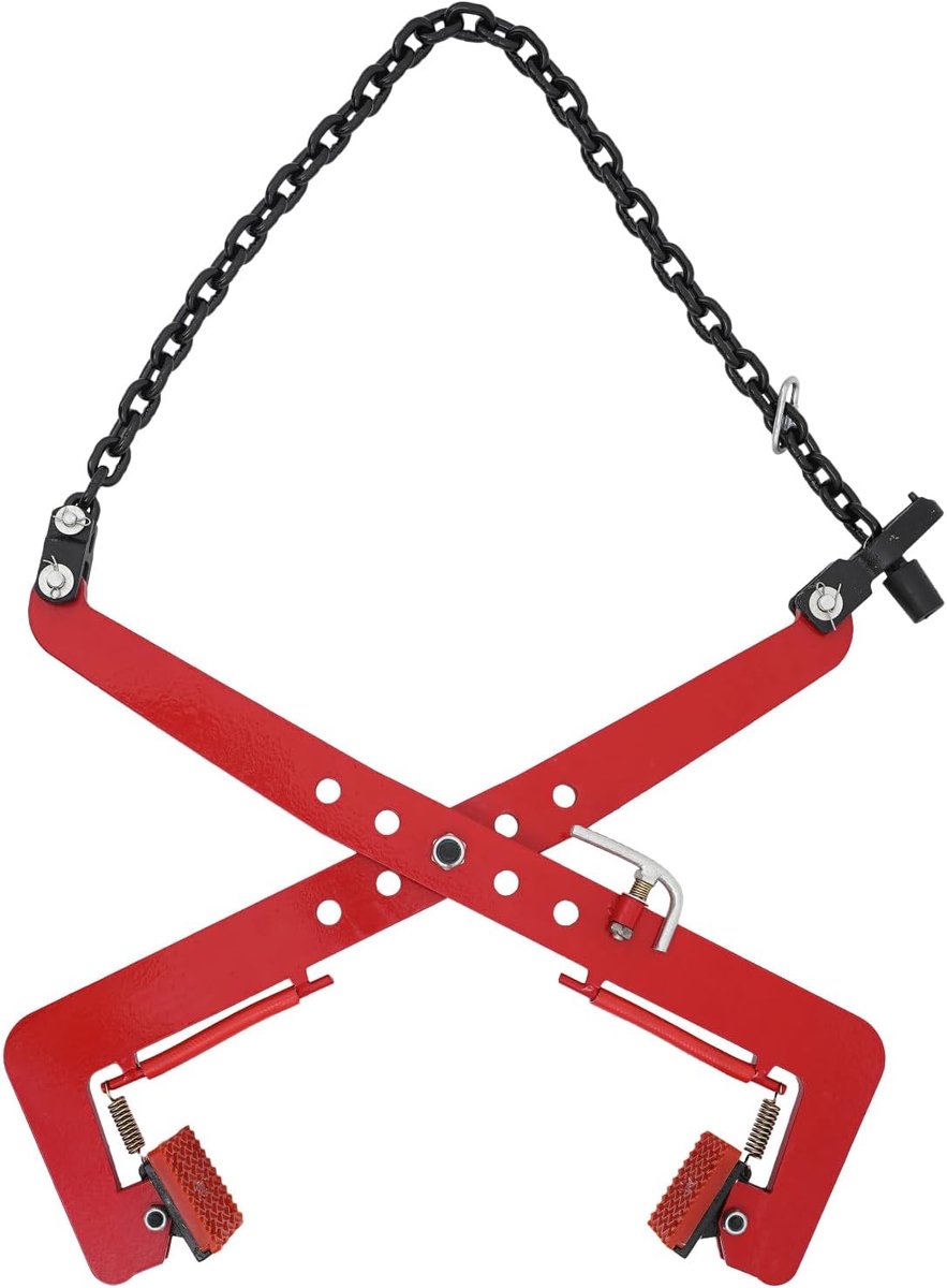 Hefboom Zware Stenen - Tang Grijper - Bouw Materialen - Automatische Krachtversterking - Tot 500 kg - Rood