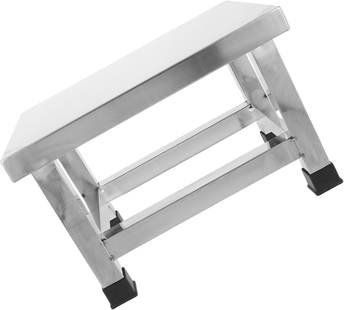 Douchestoel - Badkamerbankje - Veiligheid in huis - Antislip poten - 327 cm - Zilver