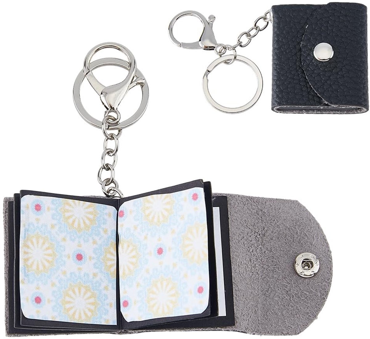 Dailygoods- Fotoalbum Mini - Sleutelhanger - Imitatieleer
