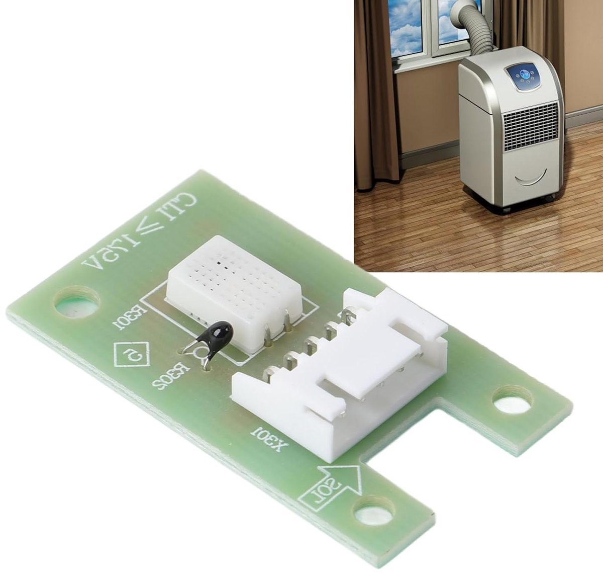 Luchtontvochtiger Vochtigheidssensor - Vochtsensor Ontvochtiger - Binnenklimaat Verbeteren - Verbeterde Compatibiliteit - 45x26cm - Niet gespecificeerd