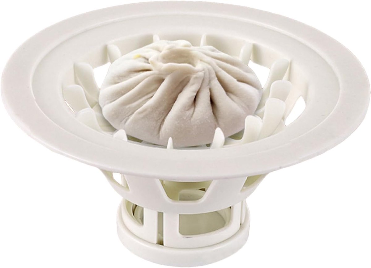 Broodjesmaker Keukenapparaat Vormer Deeg Bakken Thuis Compact Ontwerp 18 cm Wit