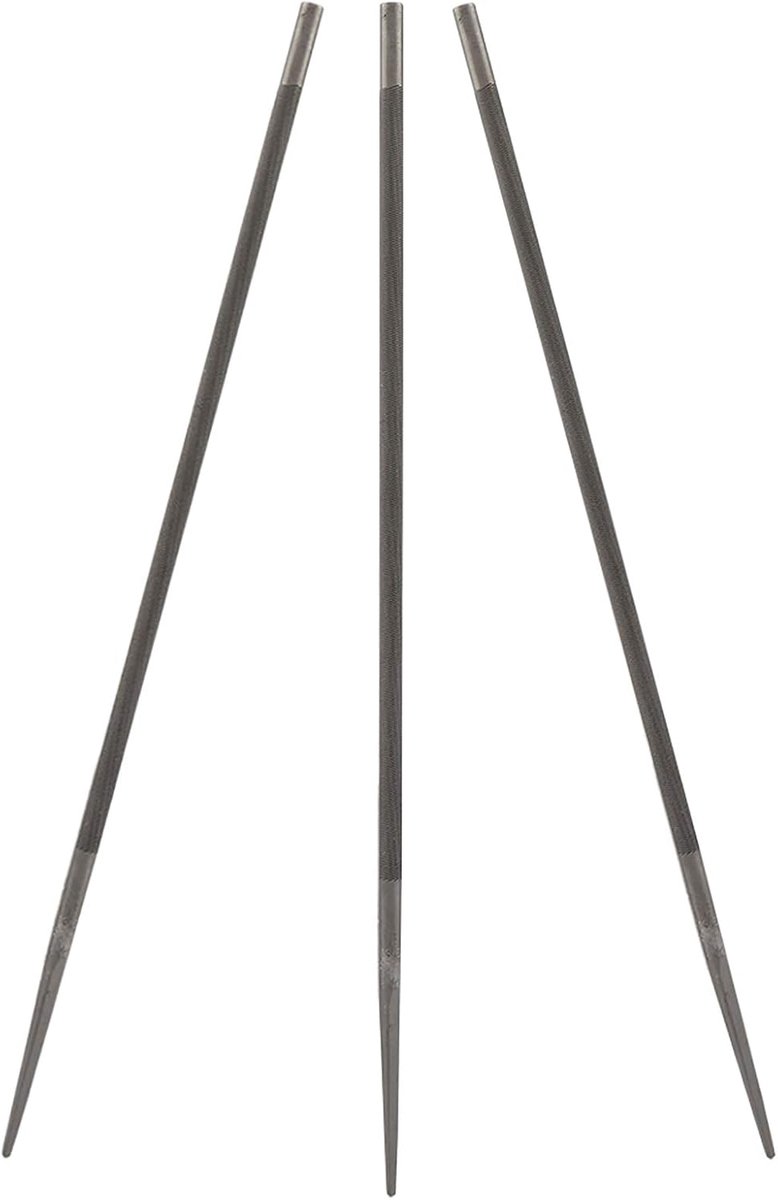 Kettingzaagvijlenslijpers - Slijpaccessoires Kettingzaag - Kettingen Slijpen - Hoge Hardheid Slijtvast - 52 mm - Zilver