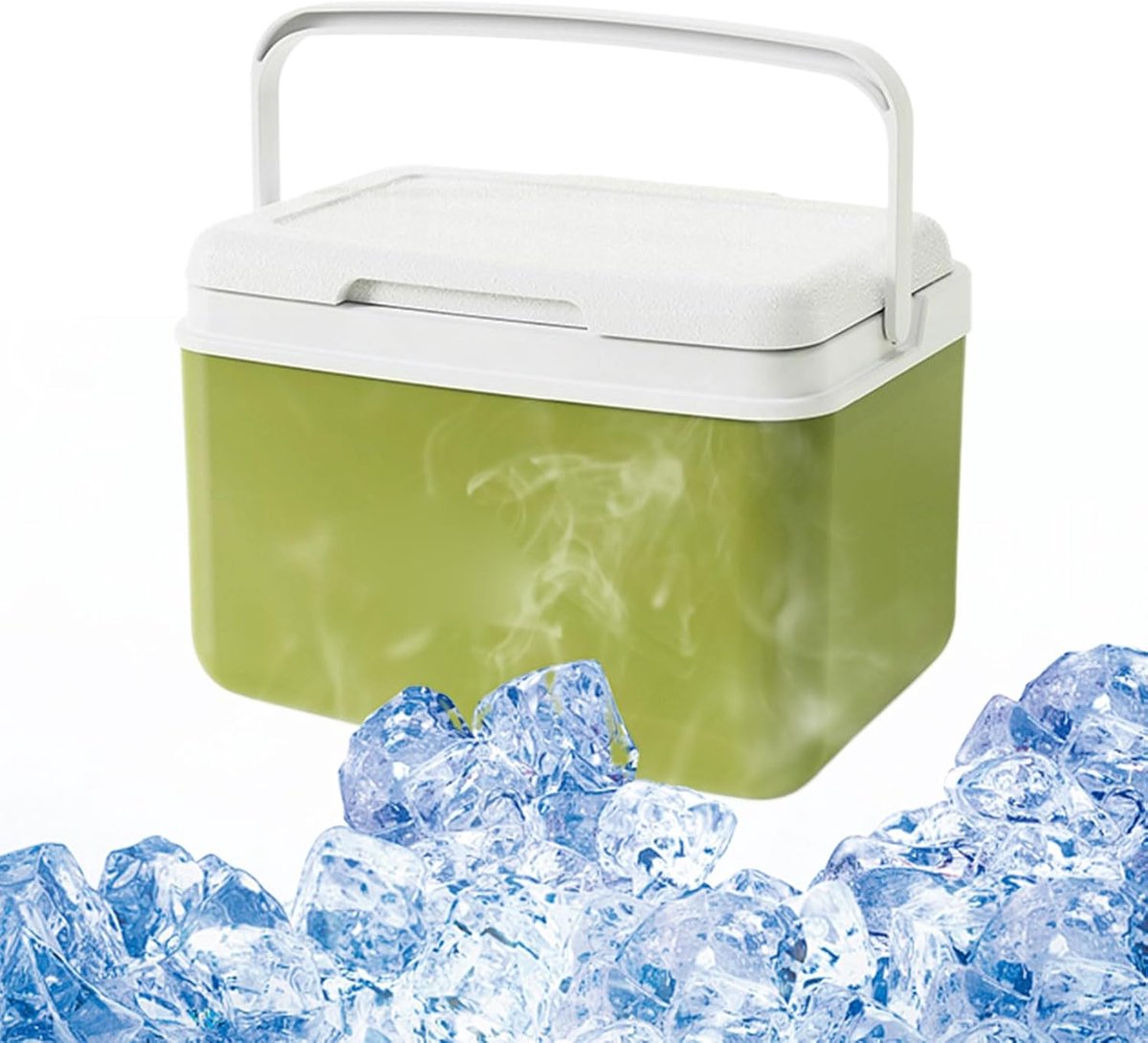 Koelbox - Draagbare koffer - Buitenopslag - Geoptimaliseerde koeltijd - 10 liter - Groen