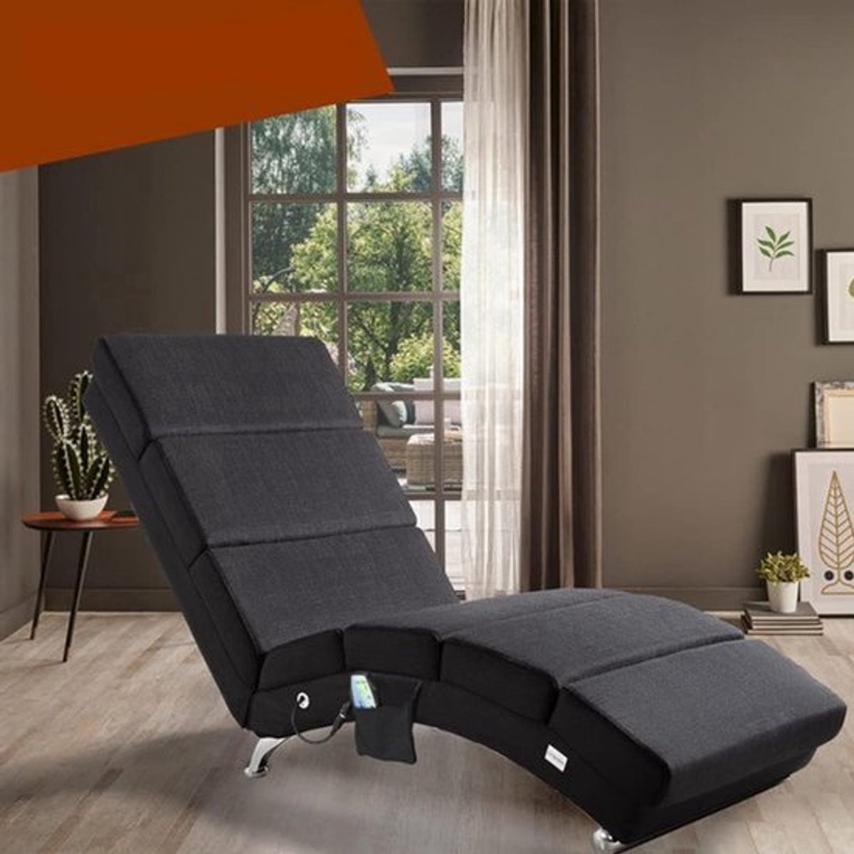 Relaxstoel – Relaxfauteuil – Ligstoel – Loungestoel – Chaise Longue – Ergonomisch Ontwerp 