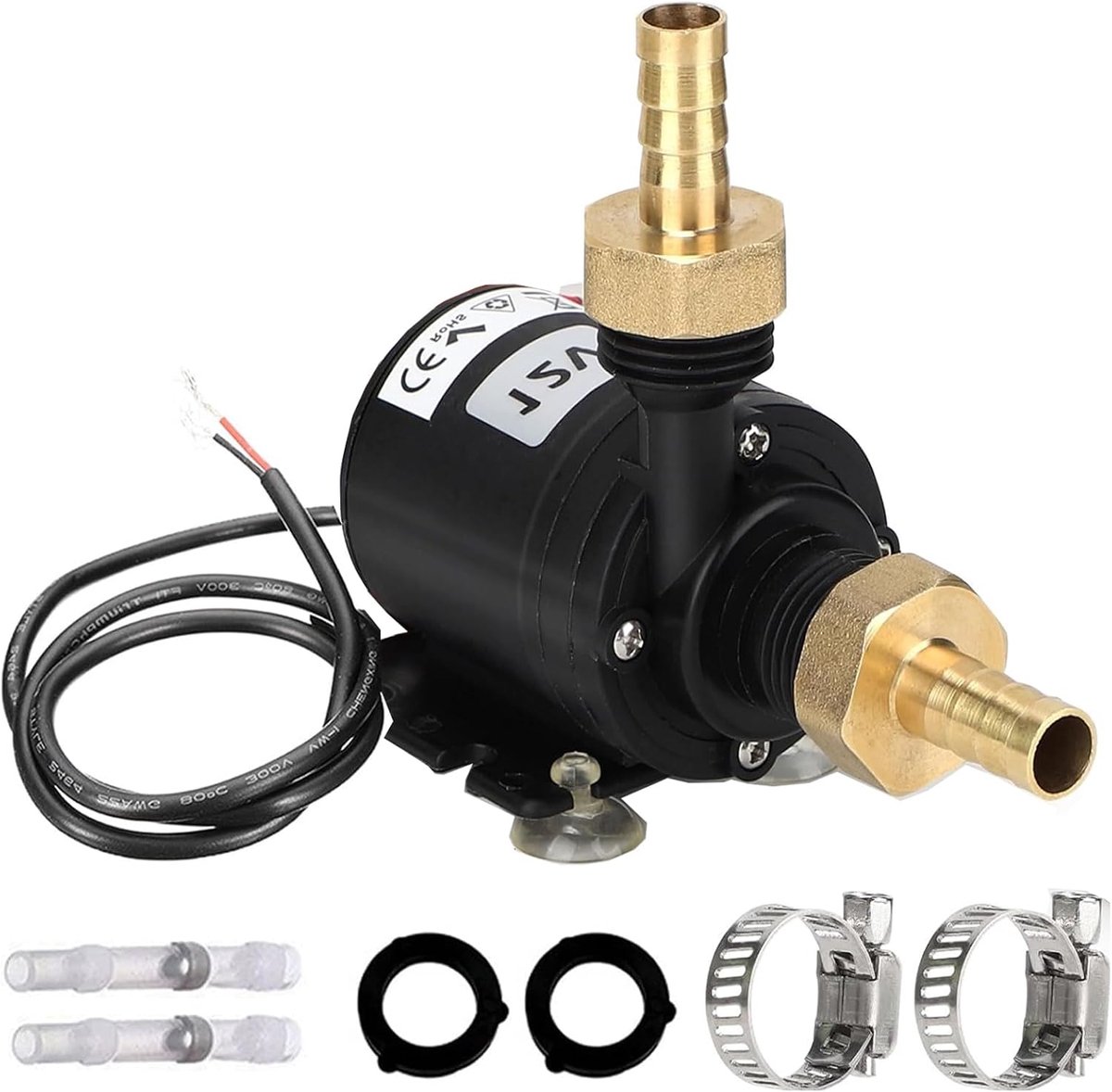 SnelShoppen - Submersible Pomp DC 12V 800 L/h voor Aquarium, Fontein en Vijver - Duurzaam, Stil en Energiezuinig - 19 W Compacte Waterpomp