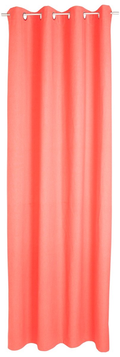 Monique gordijn rood 140x260cm (8rings)