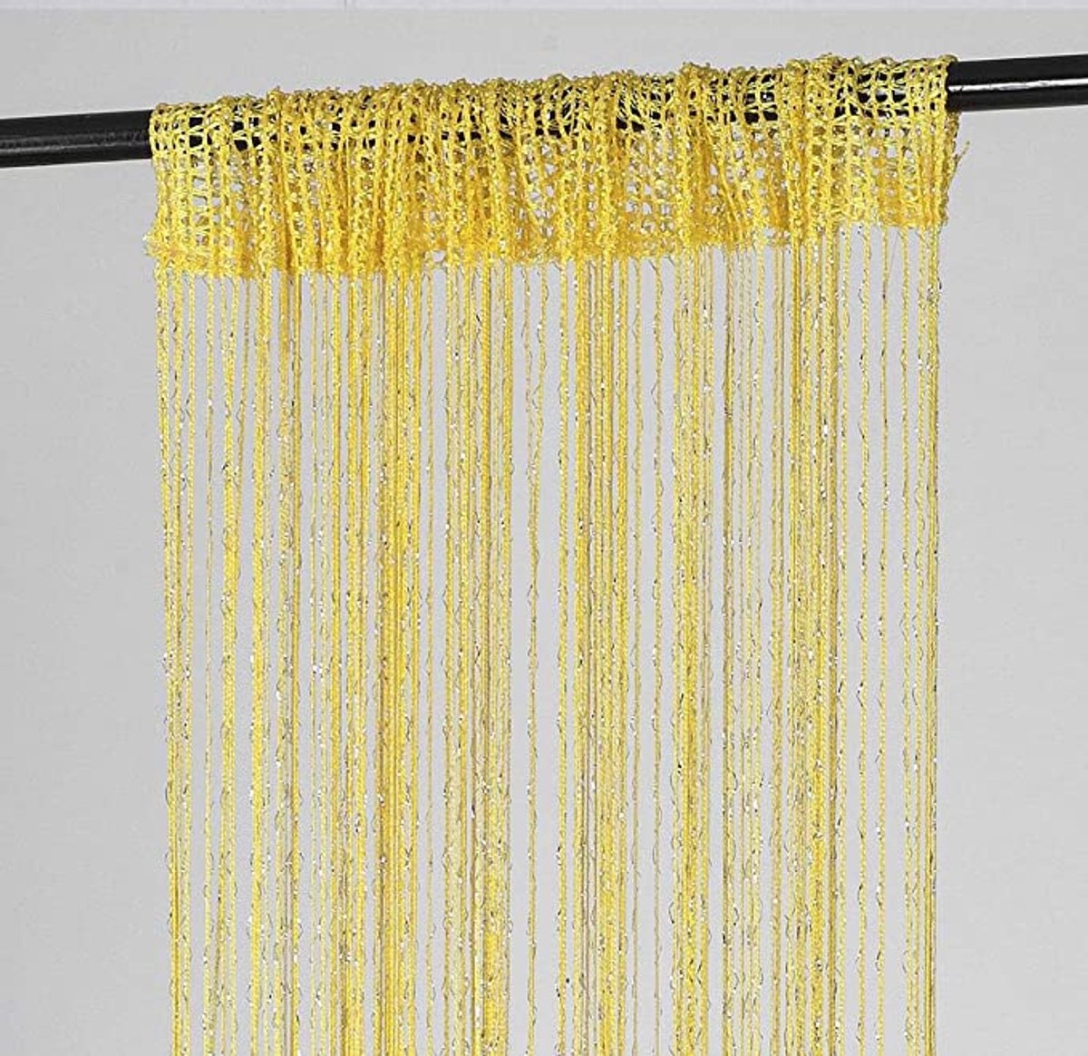 Draadgordijn 52 geel 140x250cm