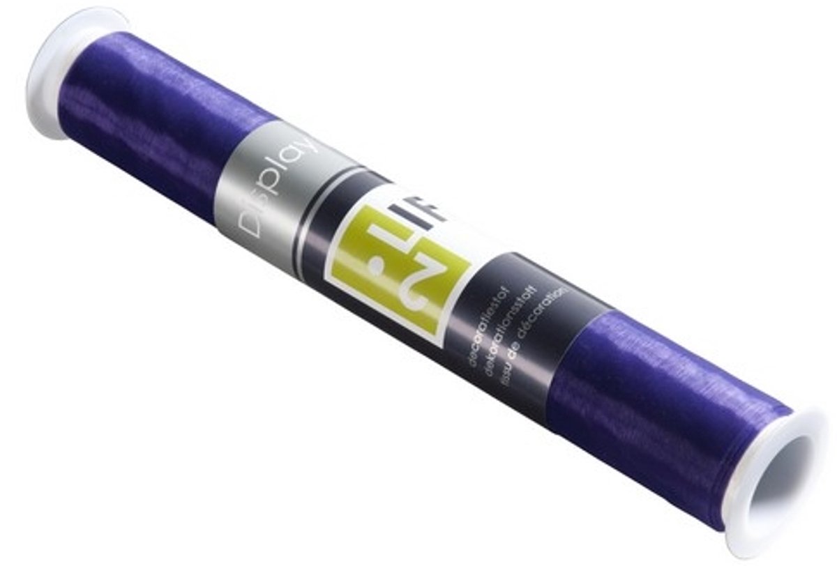 Lara Big Tafelband paars 28cmx25mtr (rolled)