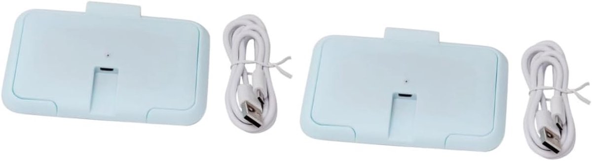 Babydoekjes Verwarmer - Verwarmde Doekjes - Baby Comfort - Constante Temperatuur - 118 cm - Blauw