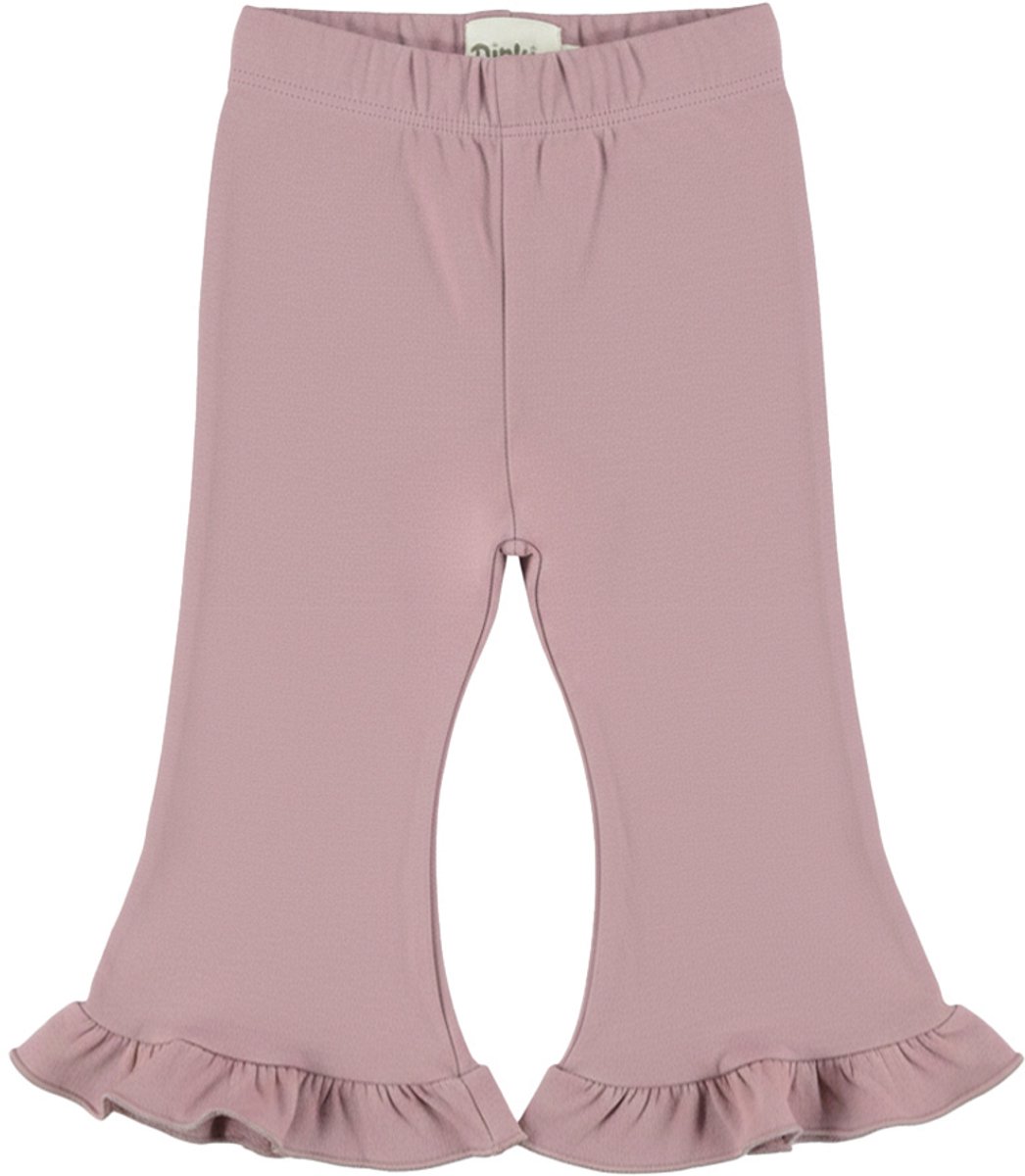 Dirkje Meisjes Flared Broek - Elderberry